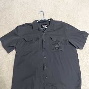 Harley Davidson Willie G button up shirt XL
